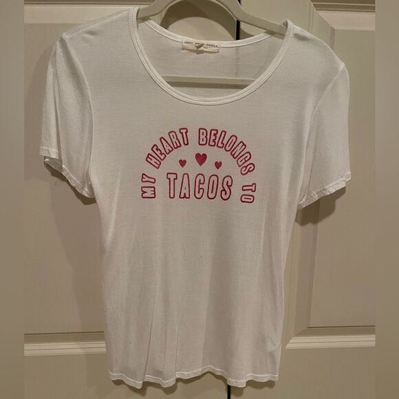 My Heart Belongs to Tacos Graphic Tshirt - Picture 2 of 8